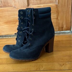 Timberland Women's Black Heeled Boots